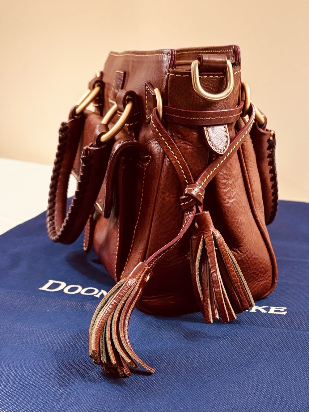 Dooney & Bourke | Florentine Medium Pocket Satchel - Picture 3 of 14